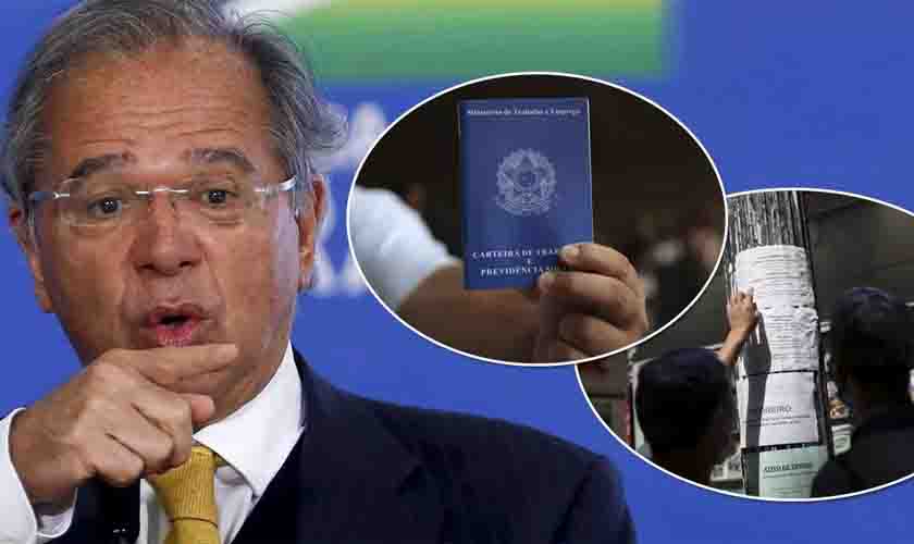 Responsável pela alta do desemprego, Guedes ataca o IBGE: 'está na idade da pedra lascada'