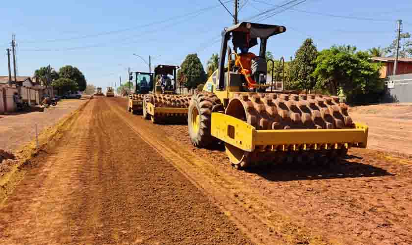 Governo de Rondônia reinicia maior obra de pavimentação asfáltica urbana da história