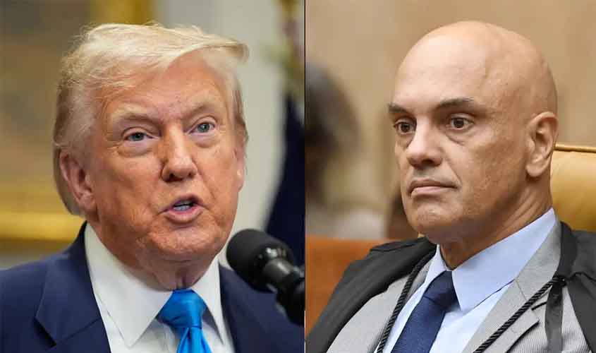 Trump cita Bolsonaro, Moraes e plataformas para justificar taxação