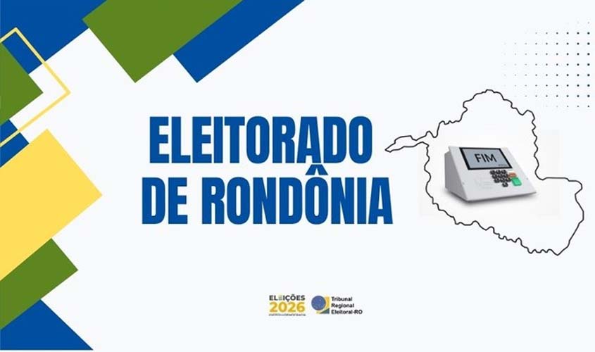 Conheça o eleitorado rondoniense apto a votar nas Eleições 2026