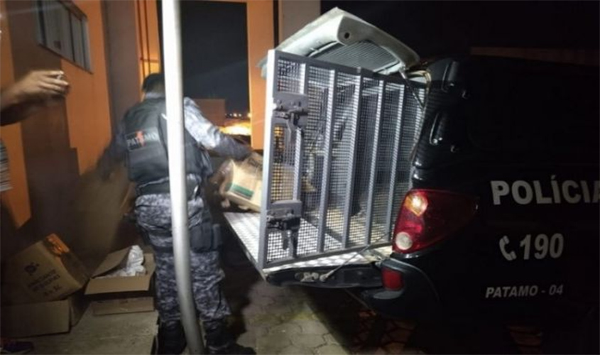 Polícia Militar em Ji-Paraná prende indivíduo transportando droga em motocicleta
