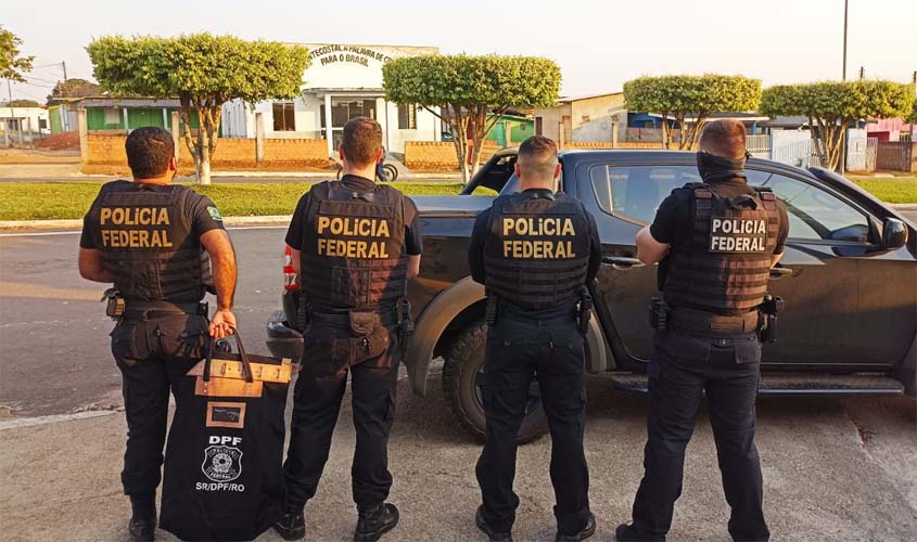 PF deflagra operação contra associação criminosa que promovia desmatamento na FLONA DO JAMARI