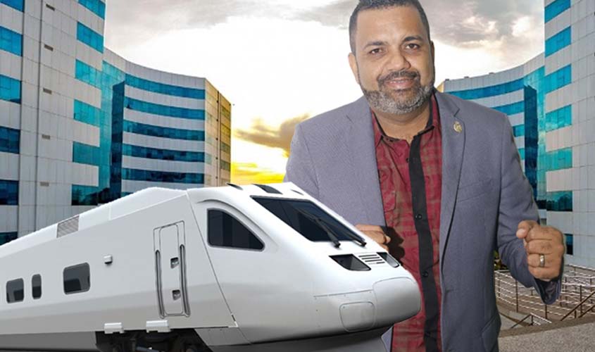 Candidato ao governo de Rondônia promete trem bala no estado