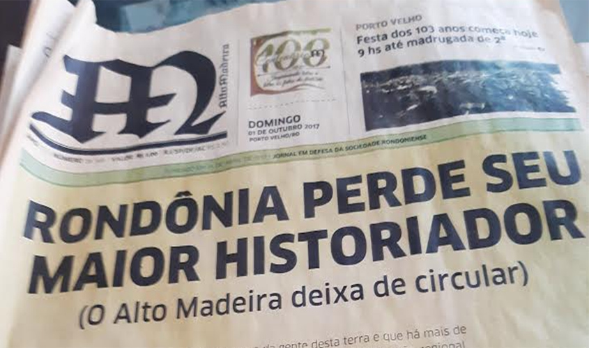 Há dois anos o melhor historiador e a melhor escola de jornalismo fecharam as portas