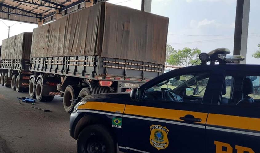 PRF identifica mais um veículo com indícios de adulteração