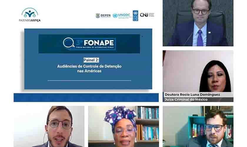 Entrada no sistema prisional é discutida no 3º Fórum Nacional de Alternativas Penais