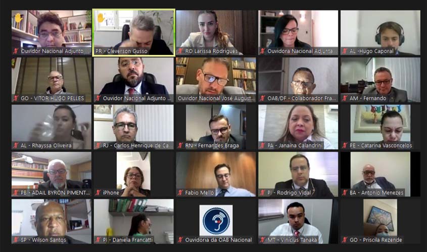 “Importante ferramenta”, diz Larissa Rodrigues sobre 3º Colégio de Ouvidores das Seccionais