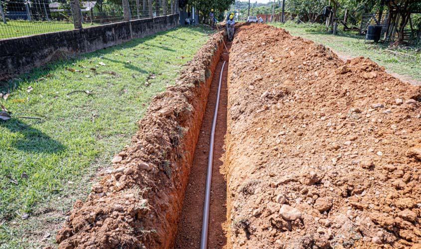 Obras de melhoria e ampliação na rede de abastecimento de água já contemplam 100 quilômetros de rede instalada em Porto Velho