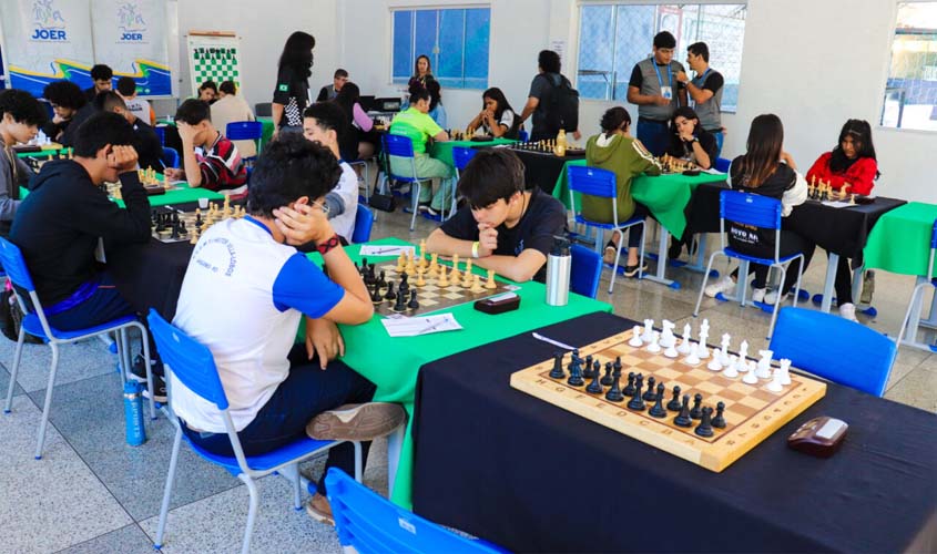 Governo de RO sanciona lei que incentiva xadrez nas escolas estaduais