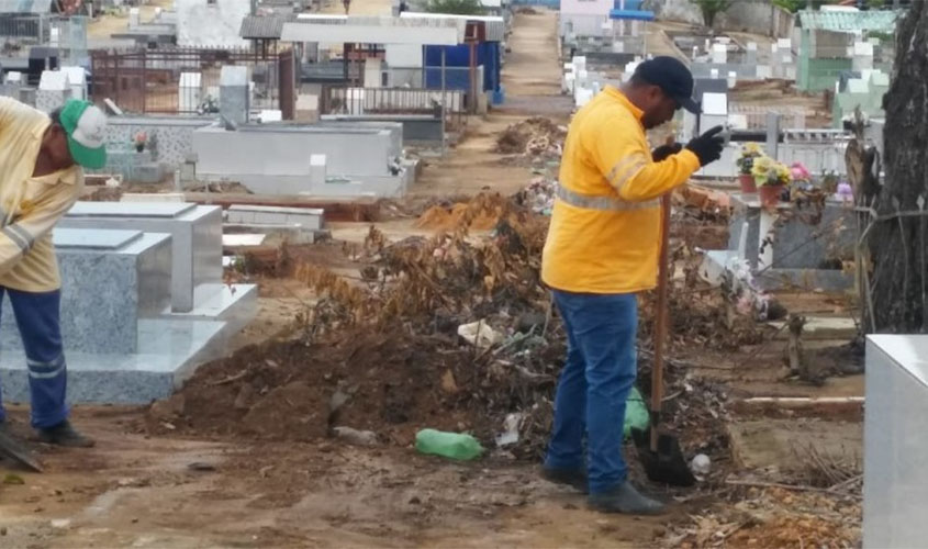 Prefeitura de Porto Velho cadastra ambulantes e conclui limpeza dos cemitérios