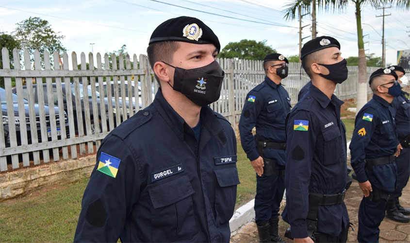 Soldados do 7° Batalhão da Polícia Militar de Ariquemes são promovidos a cabos