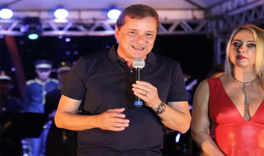 Prefeito Hildon Chaves e primeira dama Ieda Chaves abrem a programação da Prefeitura de Porto Velho