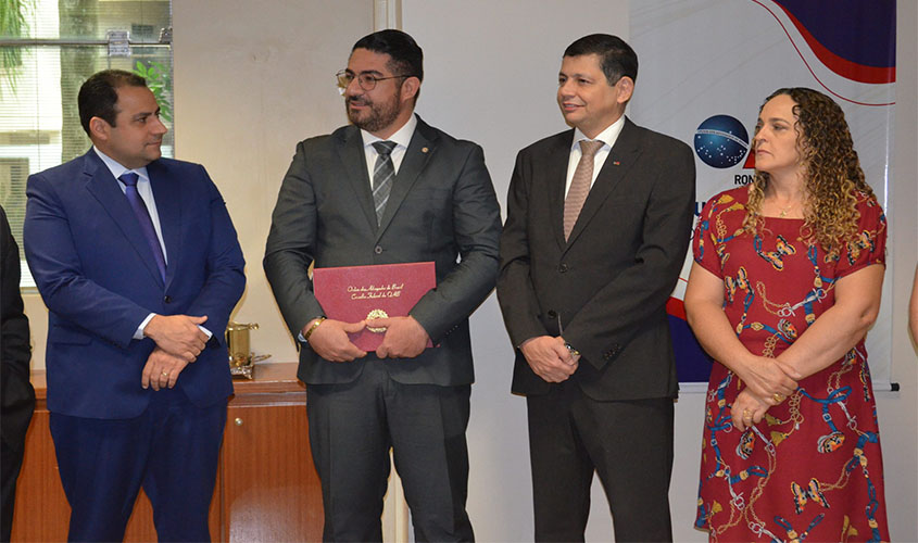 Conselheiro Alex Sarkis é empossado como subprocurador nacional de prerrogativas