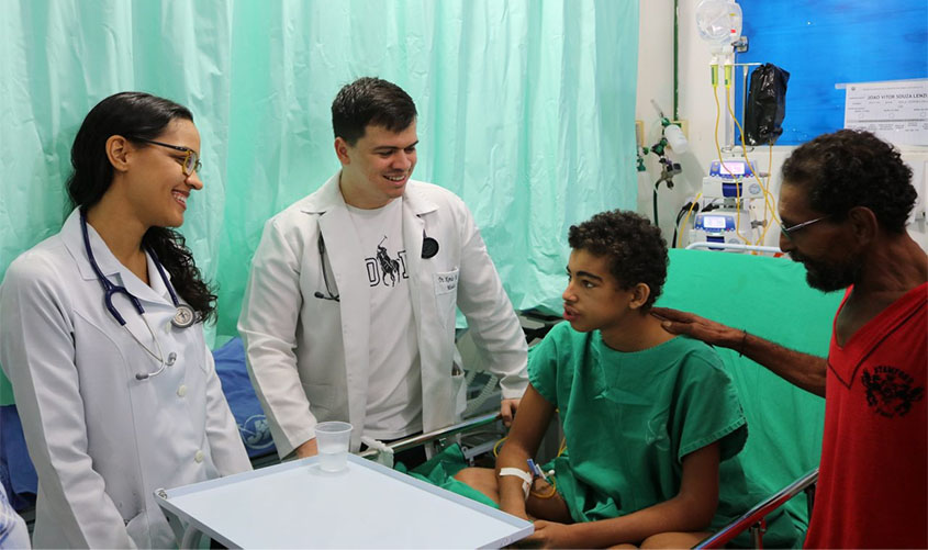 Caso raro de adolescente atendido no Pronto Socorro João Paulo II emociona profissionais de saúde