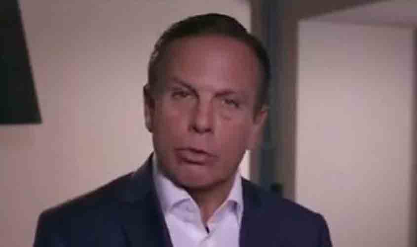 Há duas semanas, Doria prometia que não endureceria medidas de isolamento após as eleições (vídeo)