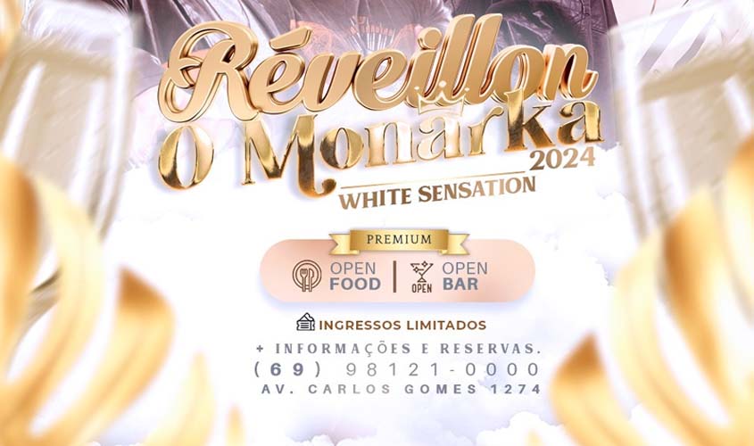 Lote promocional esgotado do Réveillon White Sensation do O Monarka