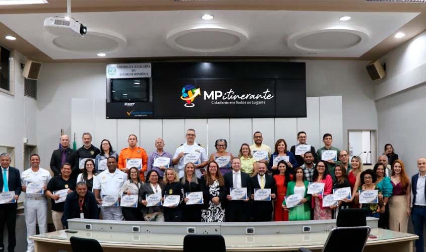 Projeto MP Itinerante é agraciado com 'Moção de Aplausos' da Câmara de Vereadores de Porto Velho