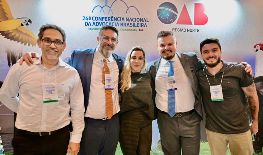 No Conferência Nacional da Advocacia, Alex Sarkis e Iasmini Dambros destacam necessidade de defesa permanente das prerrogativas