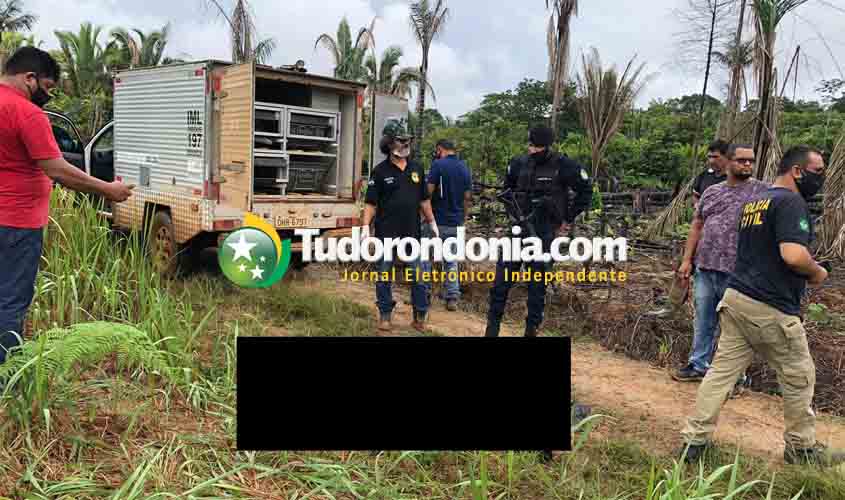 Idoso é encontrado morto com tiro na perna na zona rural