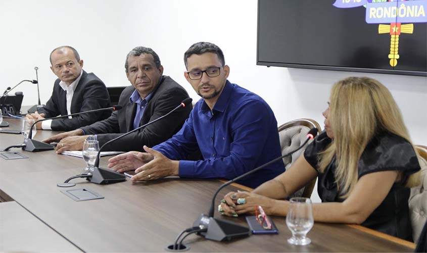 REUNIÃO - Deputado Anderson, Fenaspen e Sejus discutem implantação da Polícia Penal na constituição do Estado de Rondônia