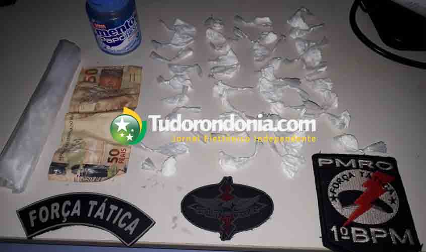 Jovem é preso acusado de venda de droga no Areal