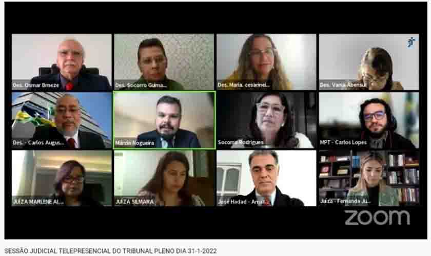 Márcio Nogueira destaca importância da cooperação na abertura do Ano Judiciário do TRT-RO/AC