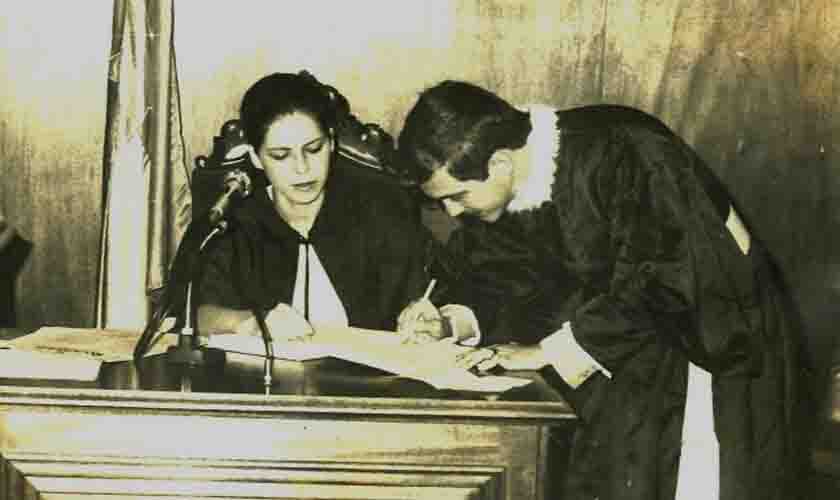 40 anos do Judiciário de RO: A primeira servidora nomeada, Helena Carvajal, contribuiu para com a organização do recém-instalado Poder