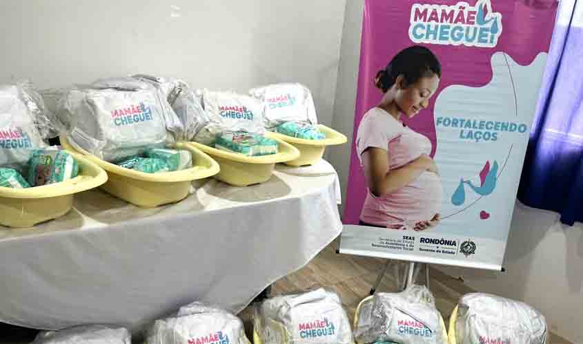 Prefeitura realiza entrega de kits maternidade