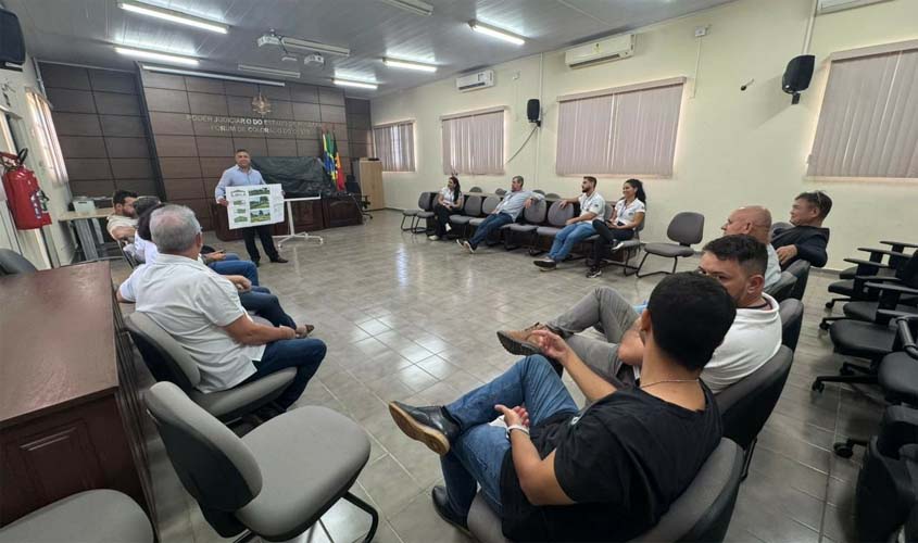SINJUR visita Cone Sul e anuncia obra do Hotel de Trânsito