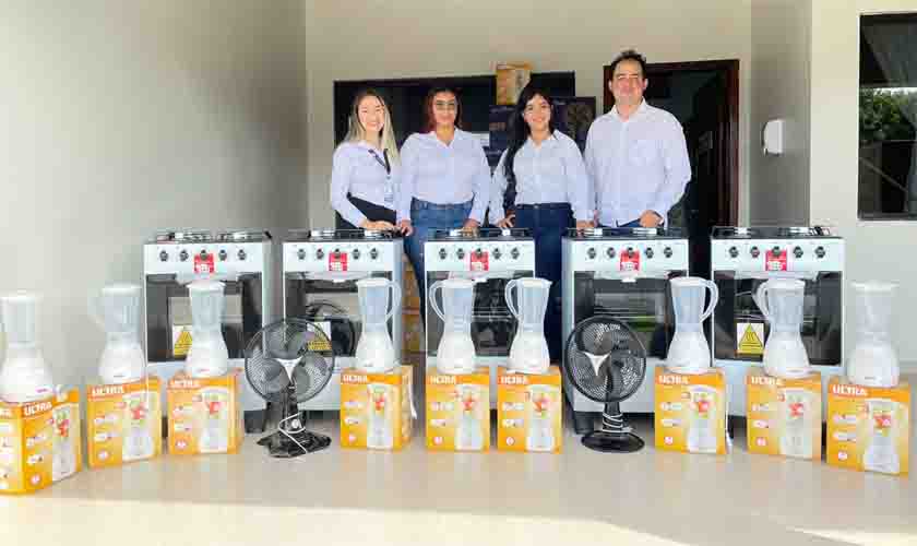 Sicoob UniRondônia promove assistência às vítimas da enchente em Outo Preto do Oeste (RO)