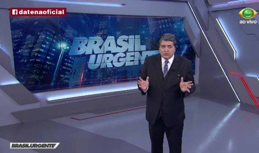 Datena e Bandeirantes terão de indenizar homem acusado de estupro em programa de TV