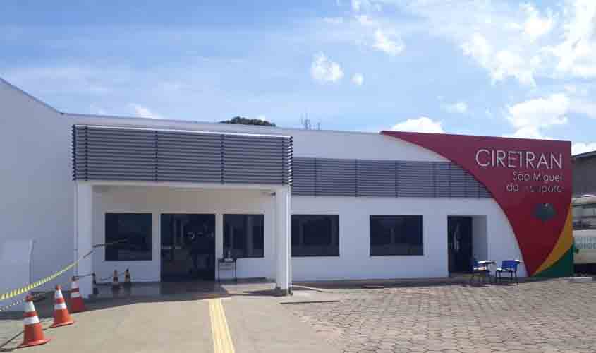 Prédios reformados das Ciretrans de Seringueiras, São Miguel do Guaporé e de São Francisco do Guaporé são entregues