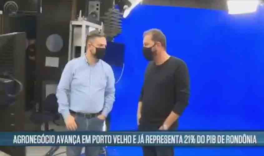 Prefeito destaca evolução da agricultura e pecuária em programa nacional de TV