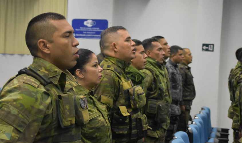 Profissionais da Segurança Pública são capacitados para atuarem na região fronteiriça de Rondônia