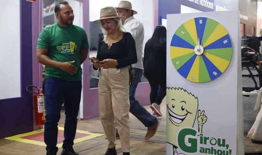 Nota Legal Rondoniense realiza sorteio trimestral com R$ 100 mil em prêmios durante 12ª Rondônia Rural Show