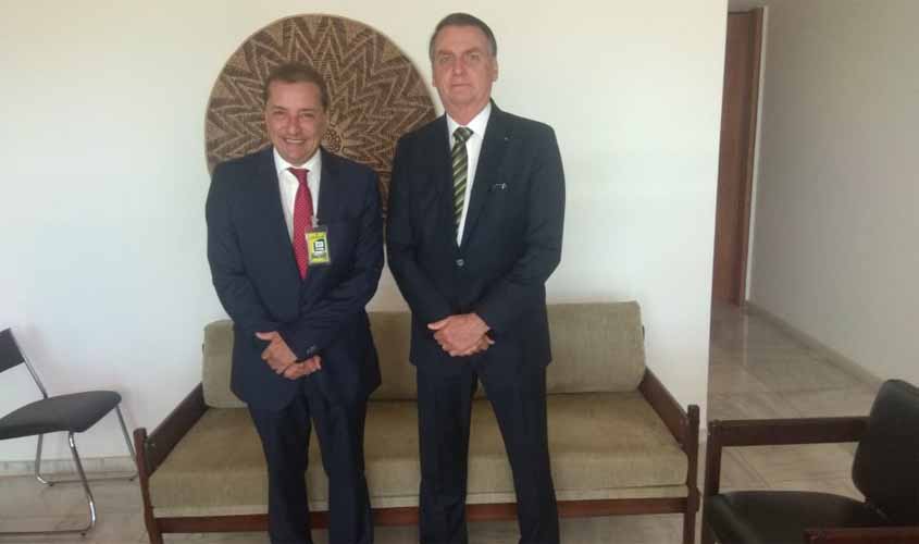 Prefeito Hildon Chaves diz que reunião com Bolsonaro nesta terça-feira foi “muito positiva”