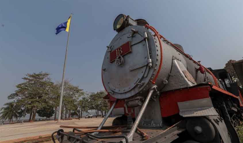 Locomotiva feita por alemães há quase 90 anos será restaurada em Porto Velho