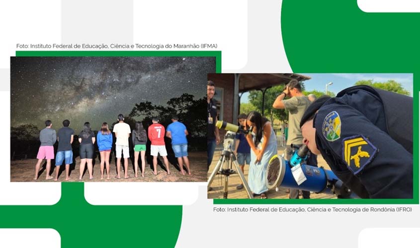 Projeto do Ifro leva astronomia para comunidades em Rondônia
