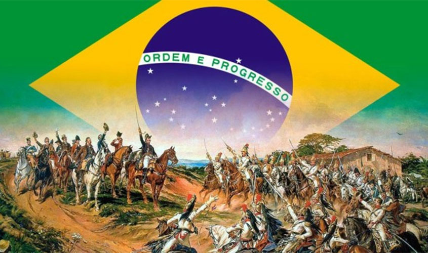 Mensagem em homenagem a semana da pátria