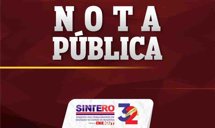 Nota Pública – Posicionamento dos deputados estaduais de Rondônia ao PL nº 1170/2021