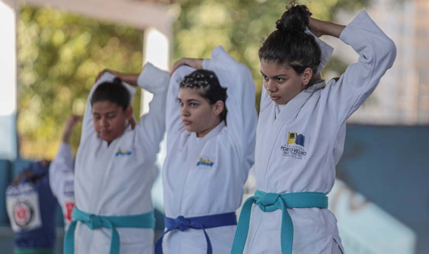Atletas do Talentos do Futuro competem no Open Brasil Centro Norte de Judô