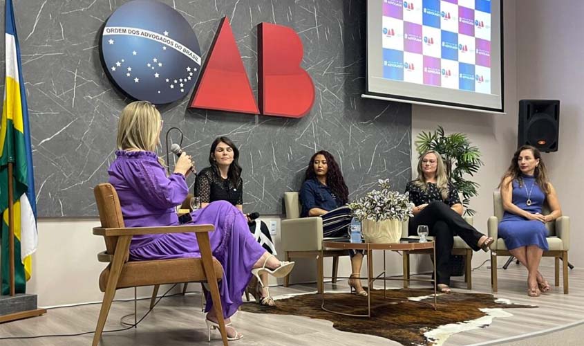 Agosto Lilás: Comissão da Mulher Advogada de Vilhena debate enfrentamento da violência contra à mulher