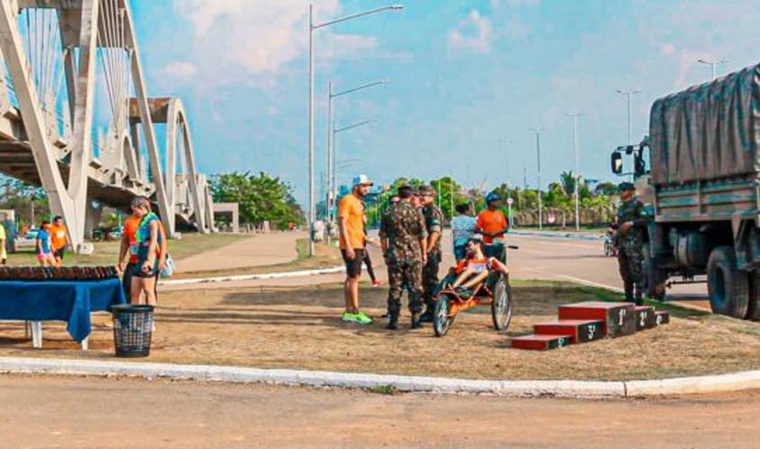 Retirada de kits para a Corrida da Independência acontece no 17º Batalhão Logístico de Selva, nesta quinta-feira