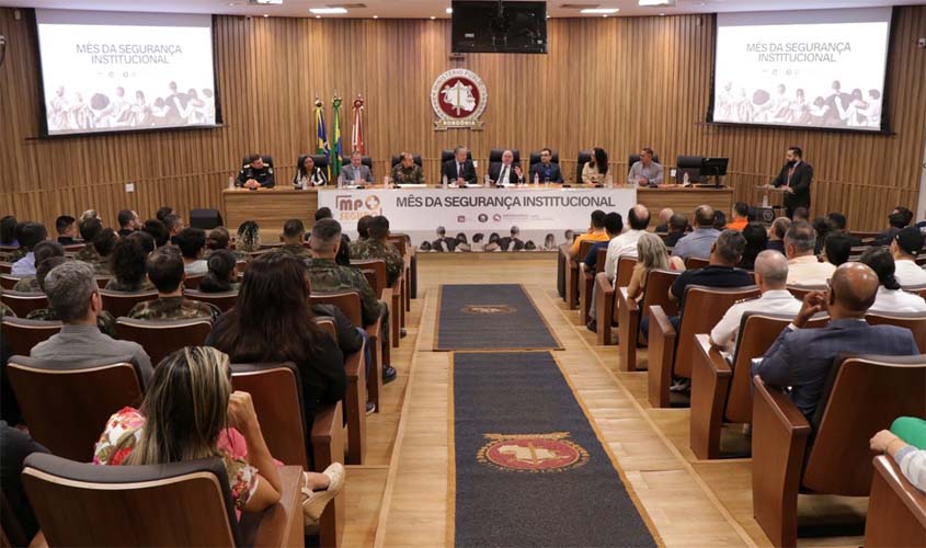Garantia para plena atuação do MP, segurança institucional é debatida em evento que encerra mês dedicado ao tema