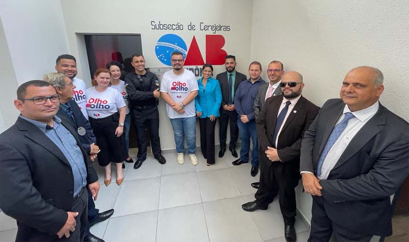 OABRO entrega parlatório na unidade prisional de Cerejeiras, garantindo as prerrogativas da advocacia
