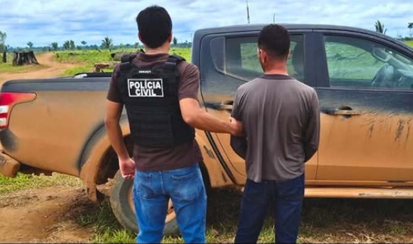 Polícia Civil prende suspeito de tentativa de feminicídio