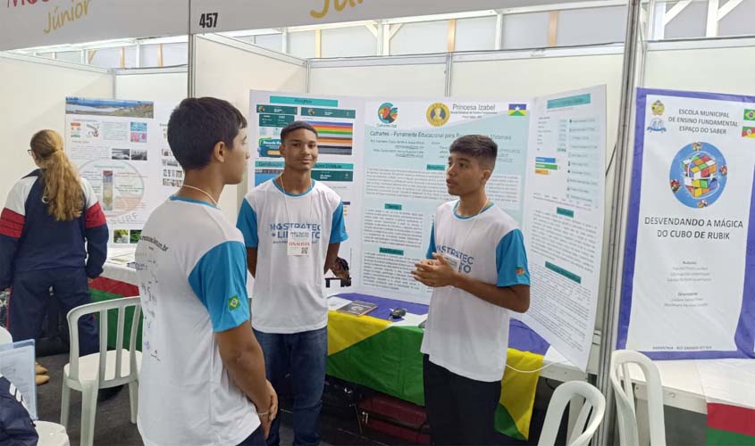 Alunos de Rondônia participam de mostra científica no RS