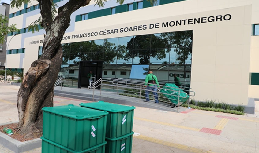 Unidades do Judiciário fazem mudança para o Fórum Geral de Porto Velho