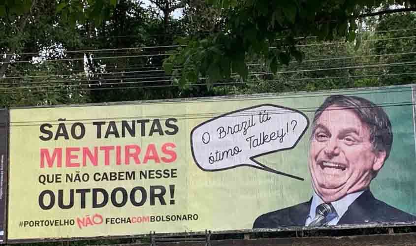 Protesto marca virada de ano em Porto Velho