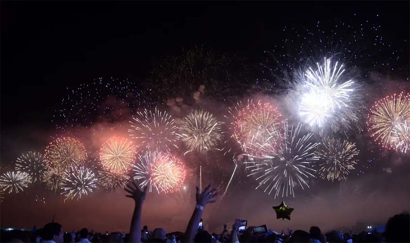 Chuvas fortes e calor marcam previsão do Ano Novo